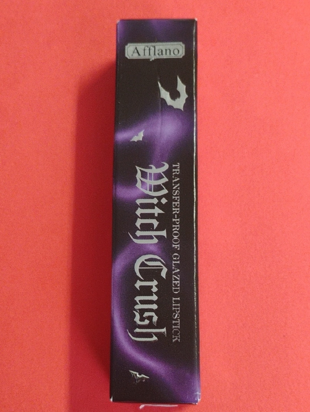 Afflano Witch Crush Transfer-Proof Glazed Lipstick - Purple Box